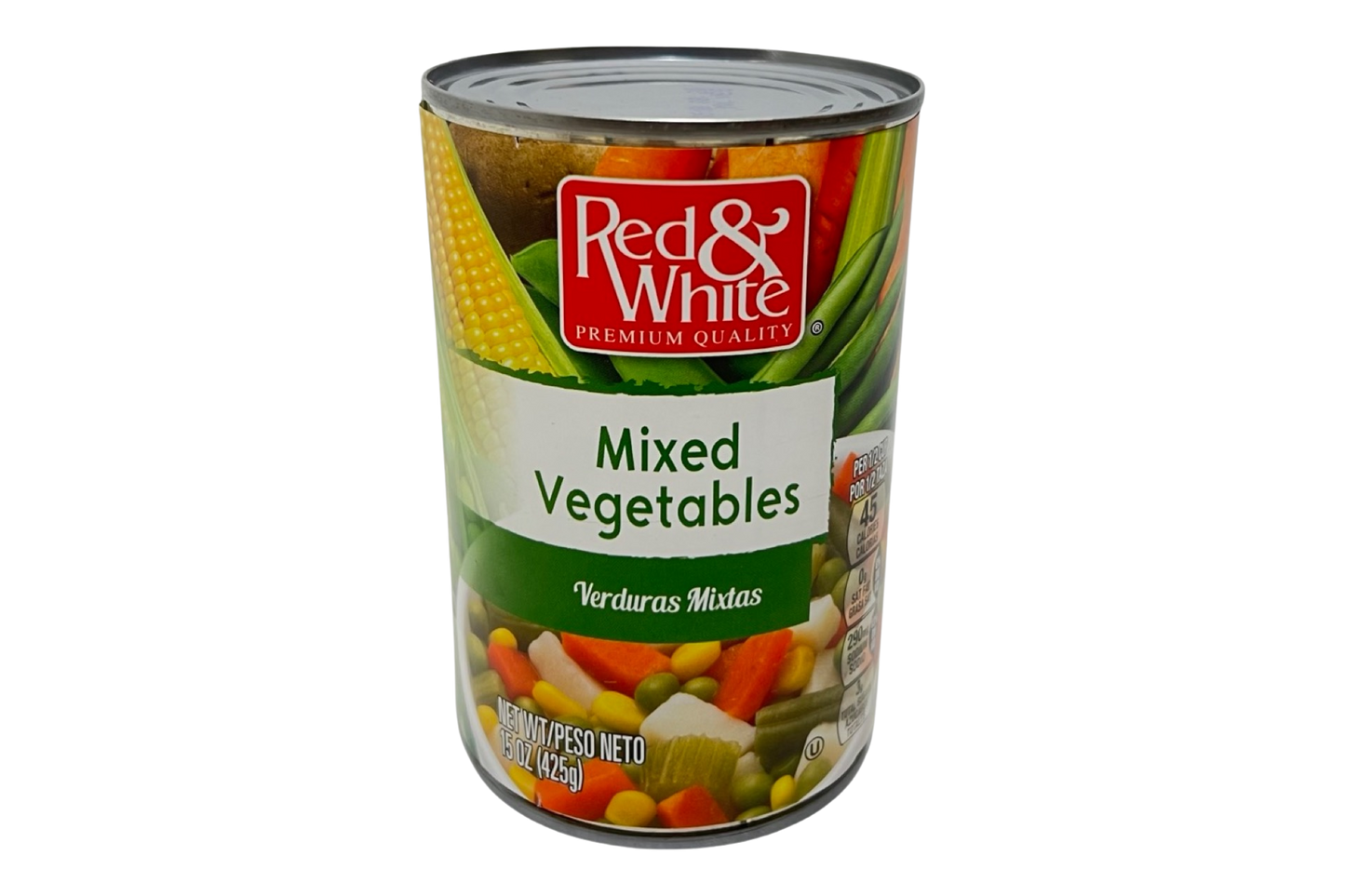 Red and White Mixed Vegetables 425g