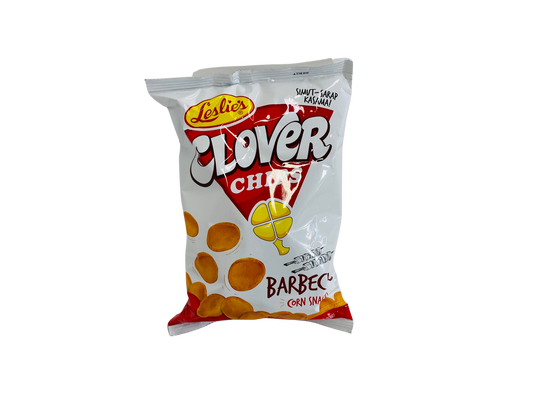 Leslie's Clover Chips Barbecue Corn Snack 85g