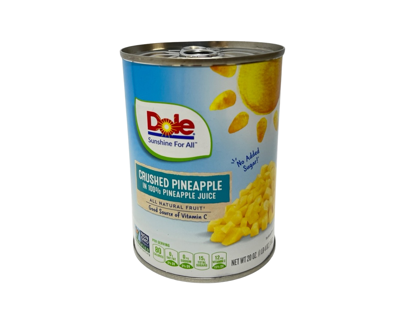 Dole Crushed Pineapple In Heavy Syrup 567g