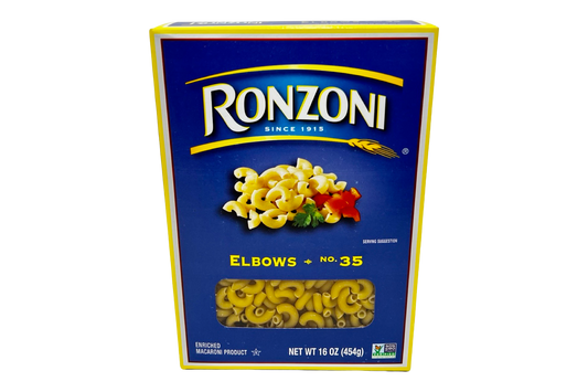 Ronzoni Elbow Macaroni no. 35 454g