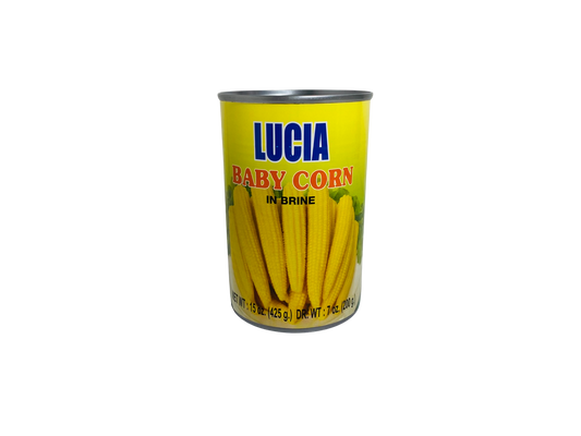 Lucia Baby Corn In Brine 425g