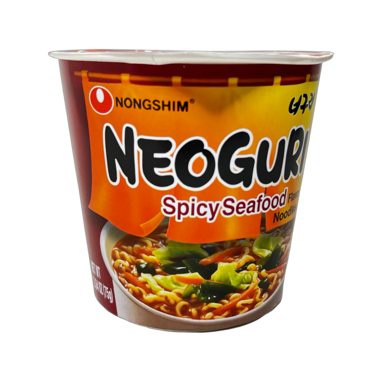 Nongshim Neoguri Spicy Seafood Flavor Cup Noodles 75g