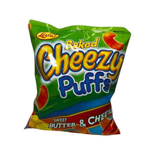 Leslie’s baked Cheezy Puffs Sweet Butter and Cheese 55g