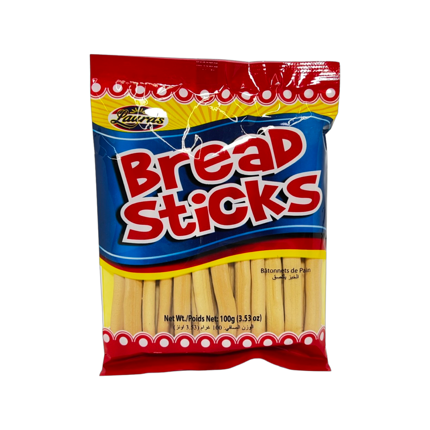 Laura’s Bread Sticks 100g