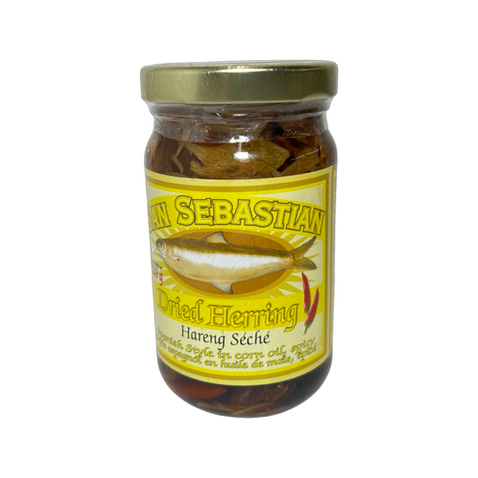 San Sebastian Dried Herring Spanish Style in Corn Oil Spicy 220g