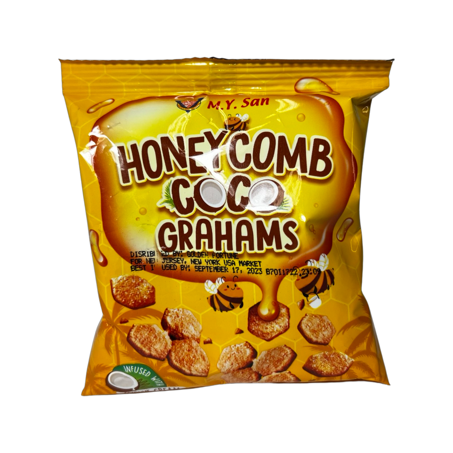 M.Y. San Honey Comb Coco Grahams 30g