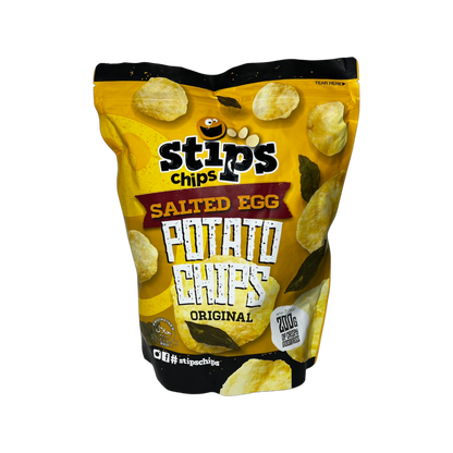 Stips Chips Salted Egg Potato Chips Original 200g