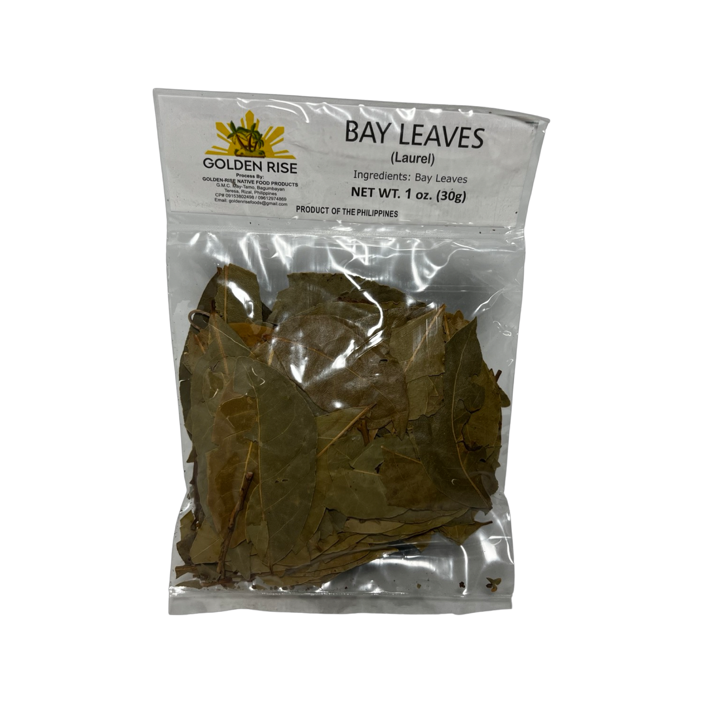 Golden Rise Bay Leaves Laurel 30g