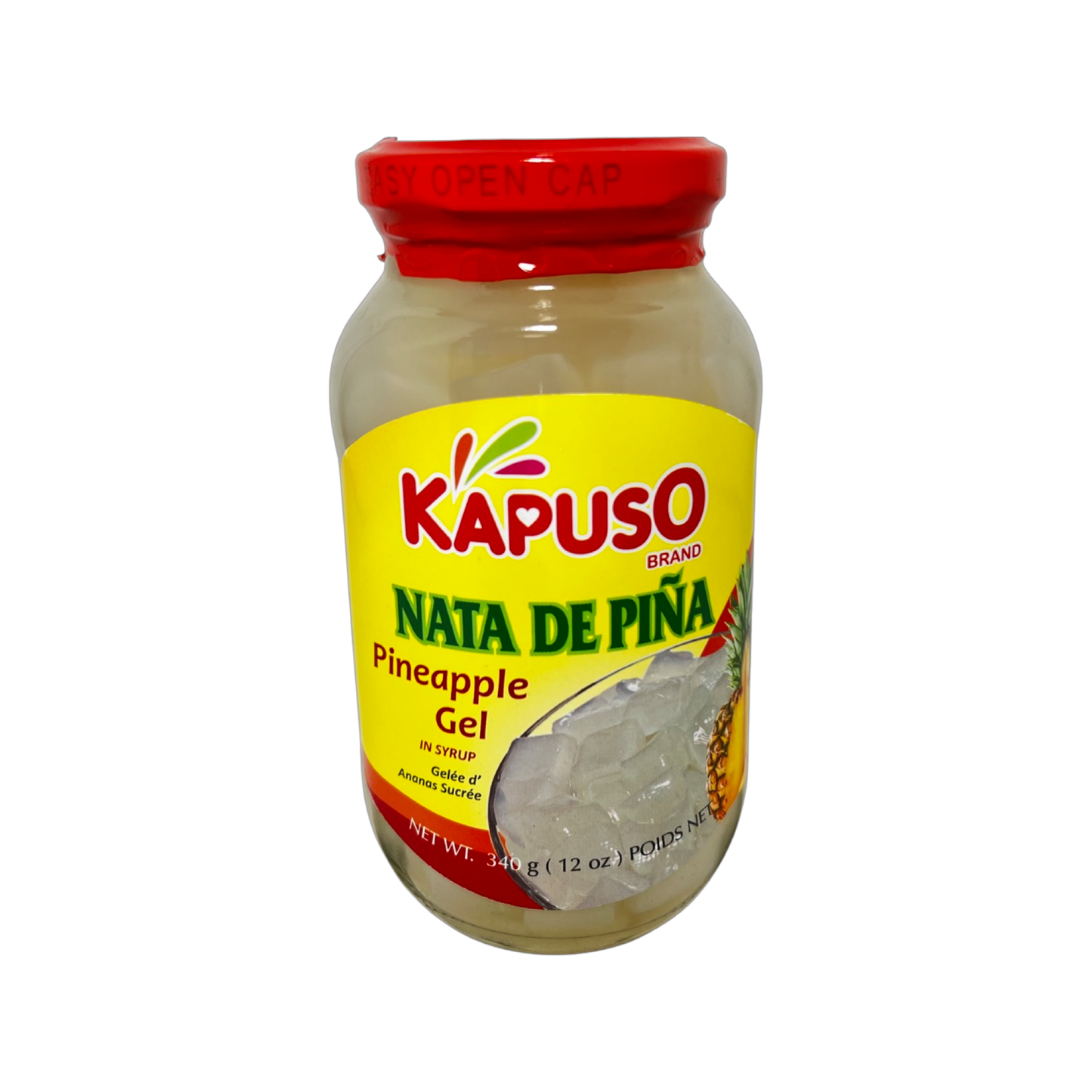 Kapuso Brand Nata De Pina Pineapple Gel In Syrup 340g