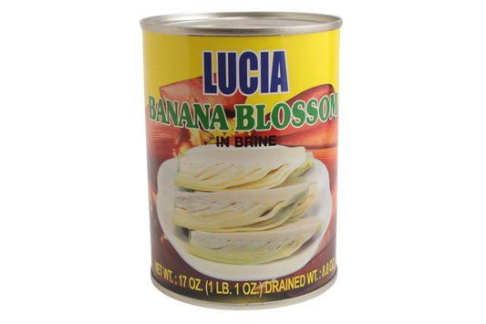 Lucia Banana Blossom in Brine 17oz