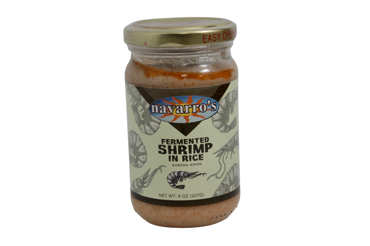 Navarro's Fermented Shrimp In Rice (Burong Hipon) 227g