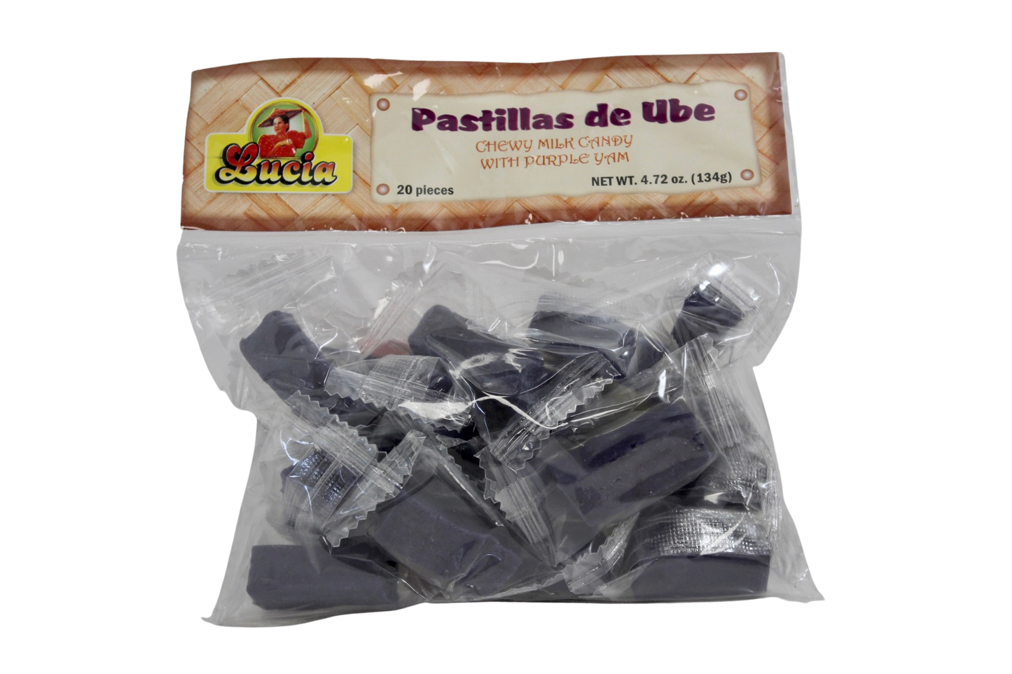 Lucia Pastillas De Ube (Purple Yam) 134g