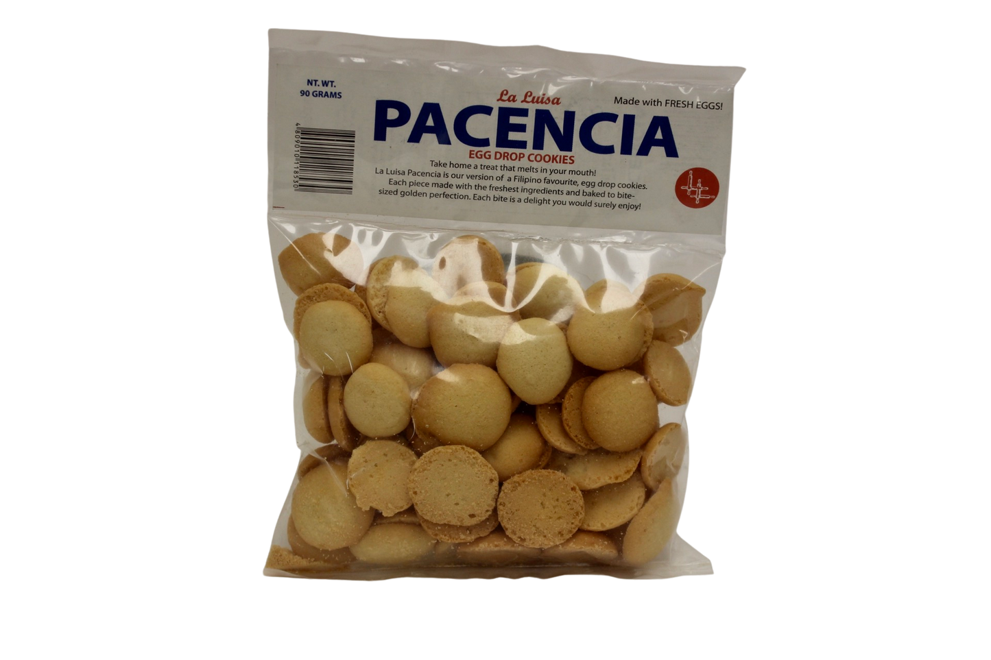 La Luisa Pacencia Egg Drop Cookies 90g