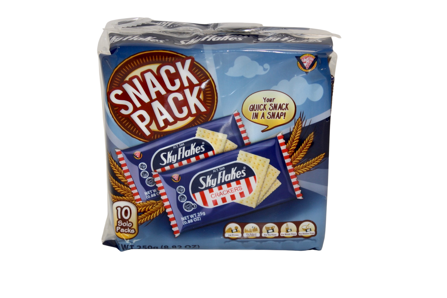 M.Y. San Sky Flakes Snack Pack (Blue) 10pk