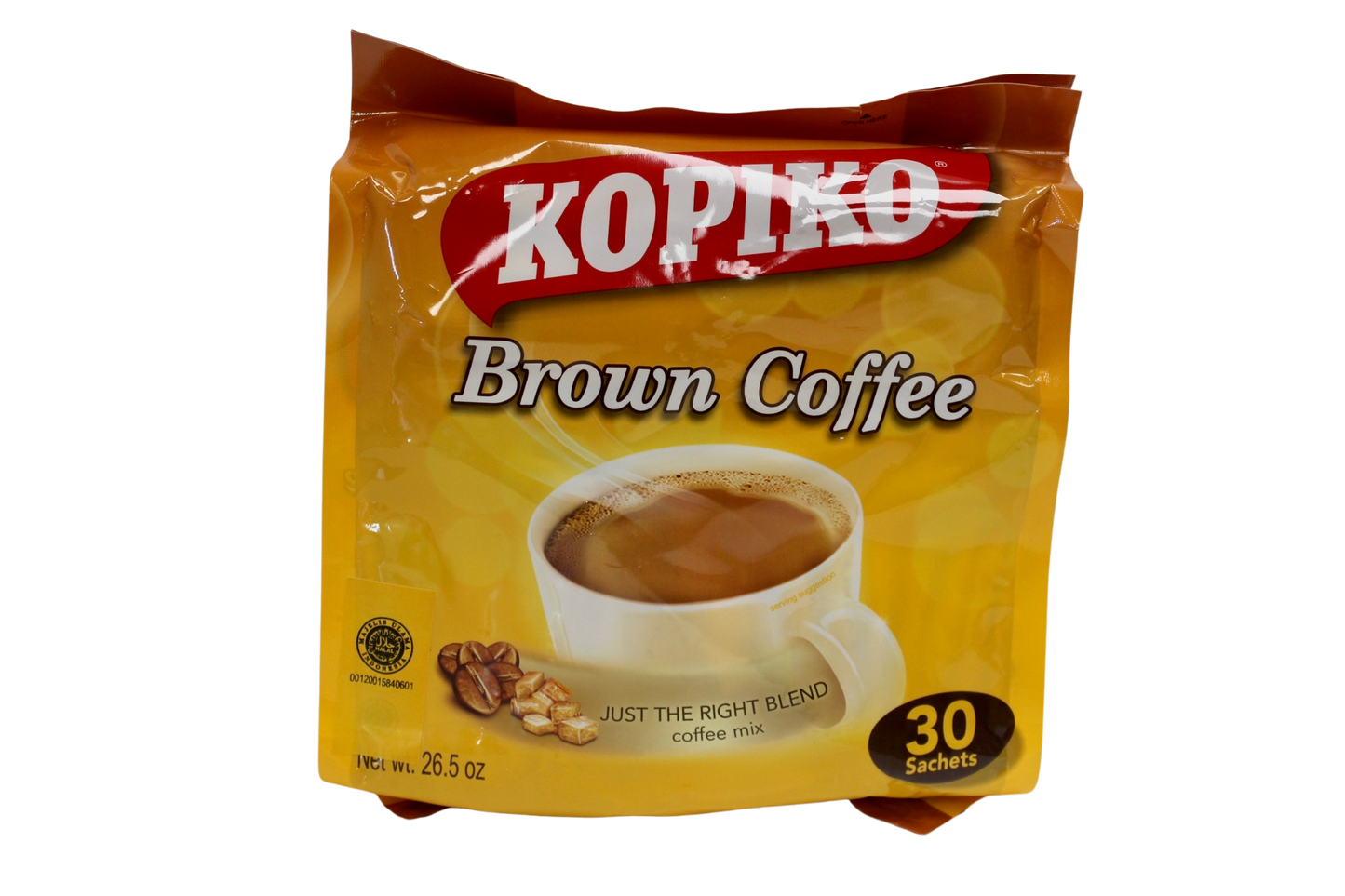 Kopiko Brown Coffee Just Right Blend Coffee Mix 30pk 750g