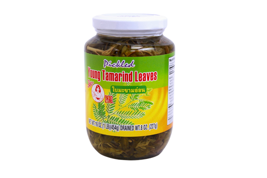 Tasty Joy Pickled Young Tamarind Leaves (Product Of Thailand) 227g