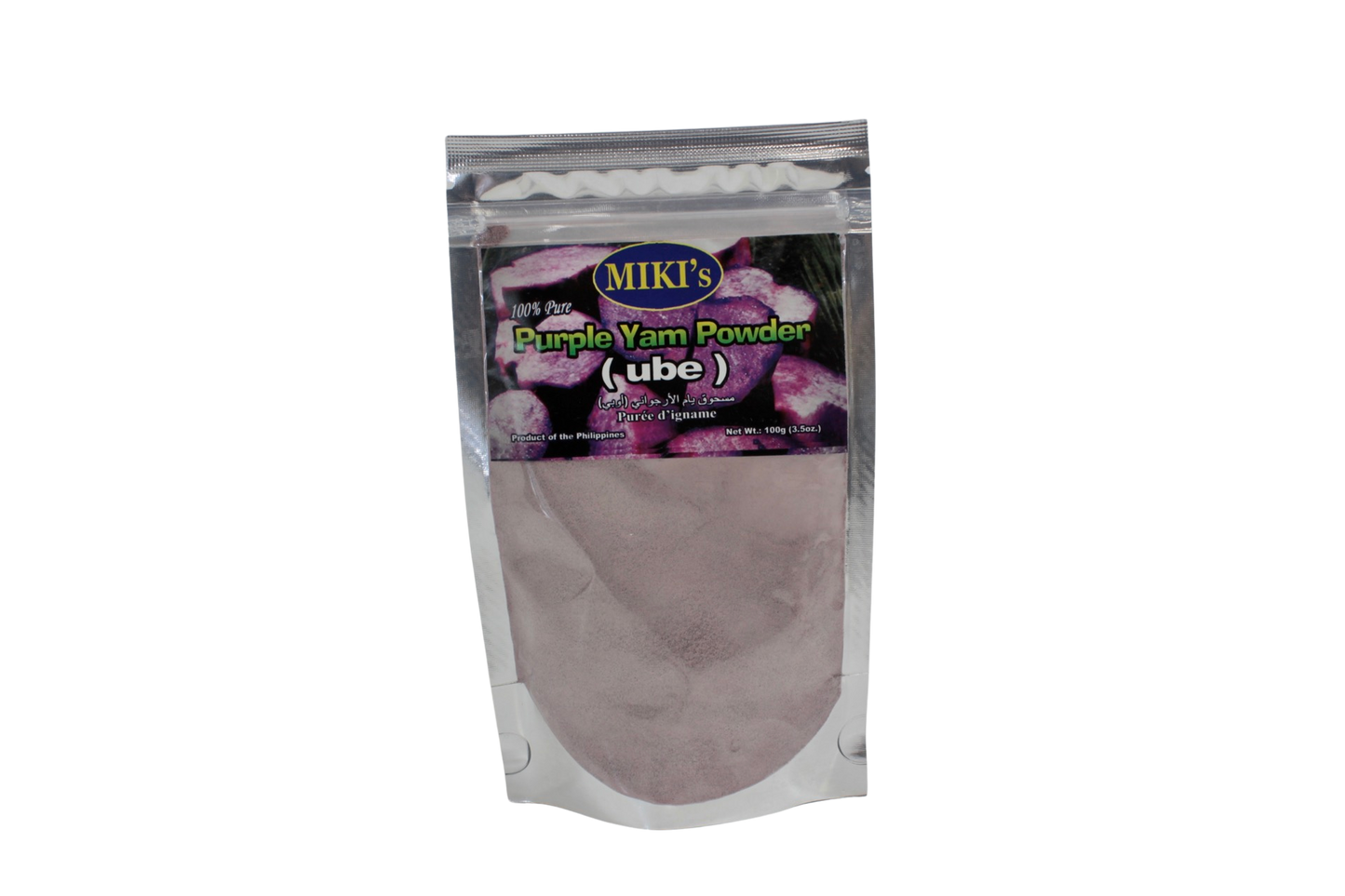 Miki's 100% Pure Purple Yam Powder (Ube) 100g