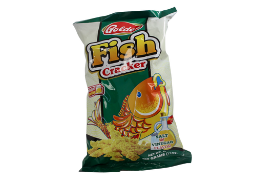 Golden Fish Cracker Salt & Vinegar (Pulutan Favorites) 200g