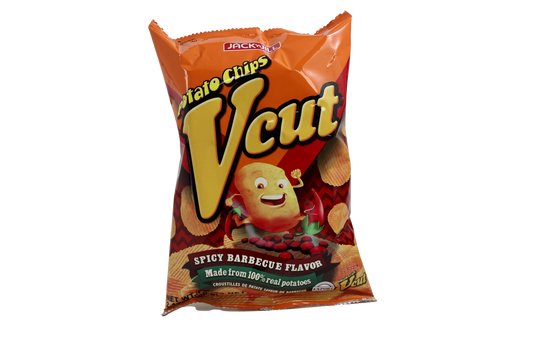 Jack N Jill Potato Chips V Cut Spicy Barbecue Flavor 60g