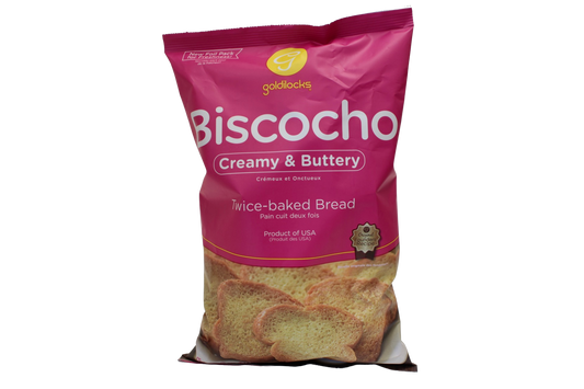 Goldilocks Biscocho Creamery & Buttery Twice Baked Bread 255g