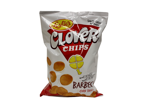 Leslie's Clover Chips Barbecue Corn Snack 145g