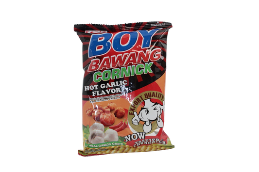 KSK Boy Bawang Cornick Hot Garlic Flavor 90g