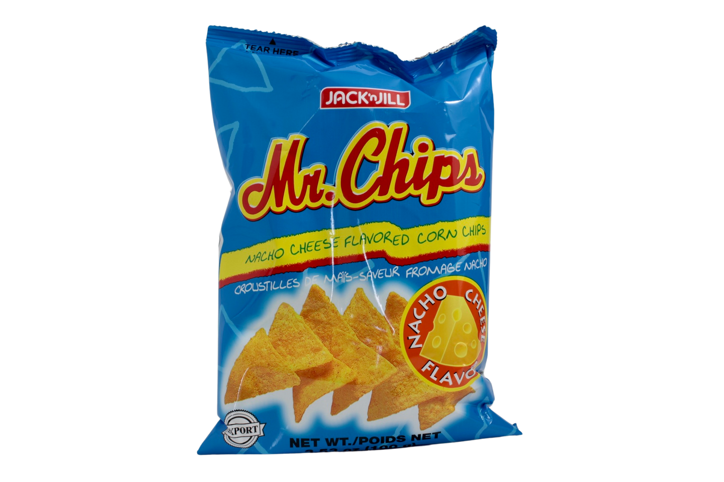 Jack N Jill Mr. Chips Nacho Cheese Flavor 100g