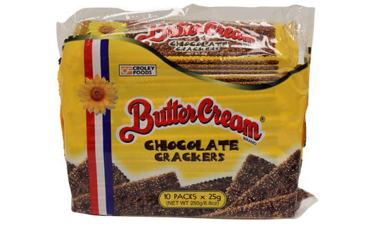 Croley Foods Butter Cream Chocolate Crackers 250g