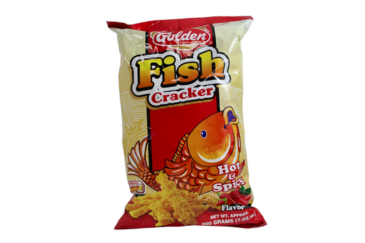 Golden Fish Cracker Hot & Spicy (Pulutan Favorites) 200g