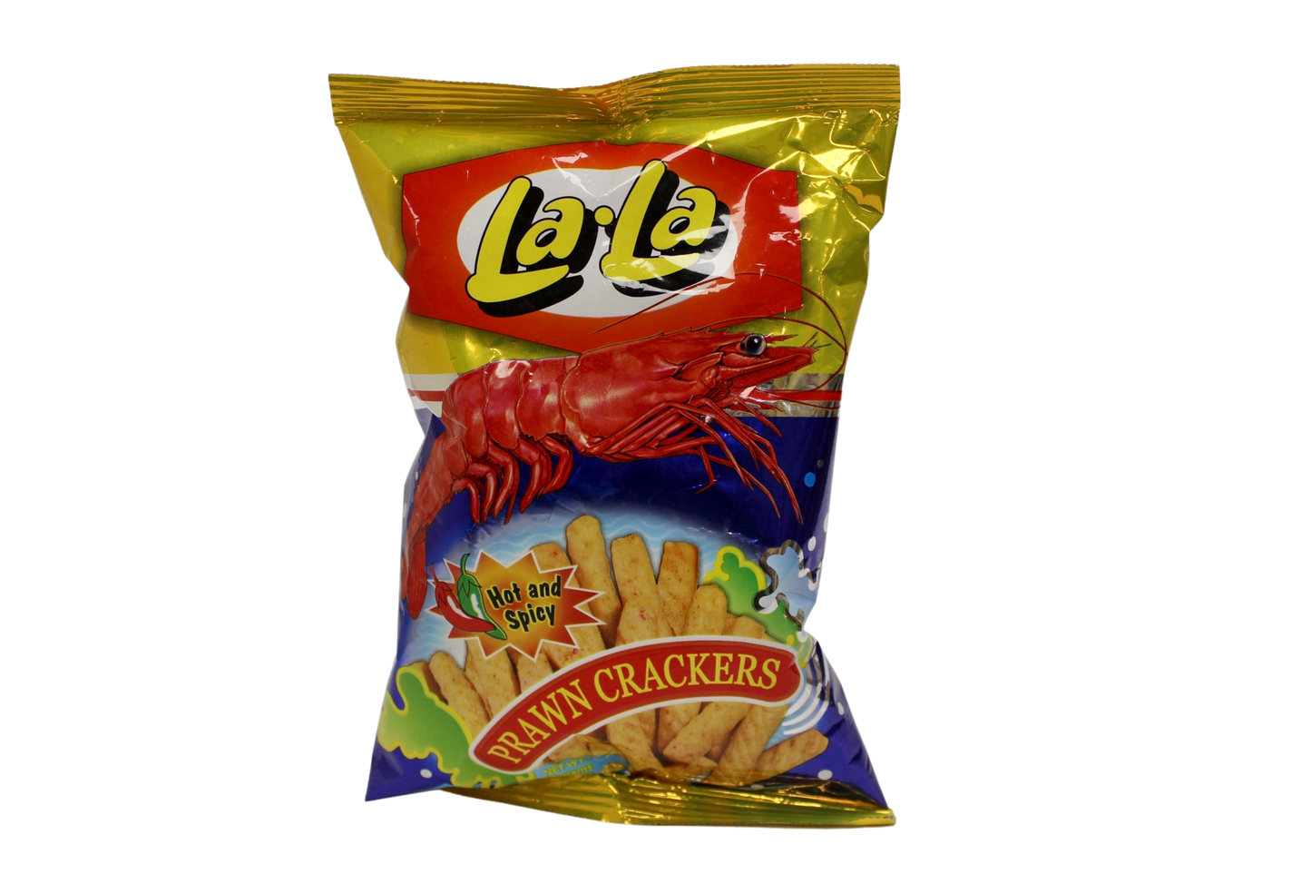 La-La Prawn Crackers Hot & Spicy 60g