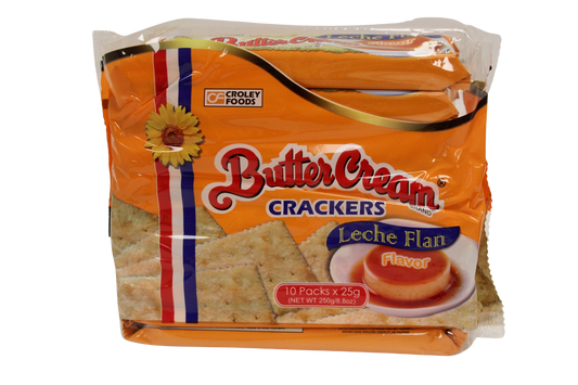 Croley Foods Butter Cream Leche Flan Crackers 250g