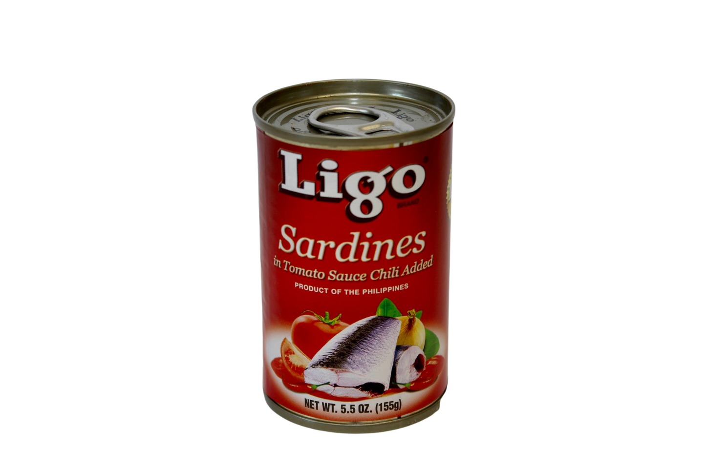 Ligo Sardines in Tomato Sauce Chilli Added 155g