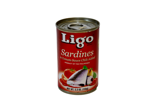 Ligo Sardines in Tomato Sauce Chilli Added 155g