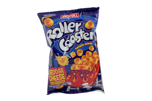 Jack N Jill Roller Coaster Potato Rings Cheddar Cheese 85g