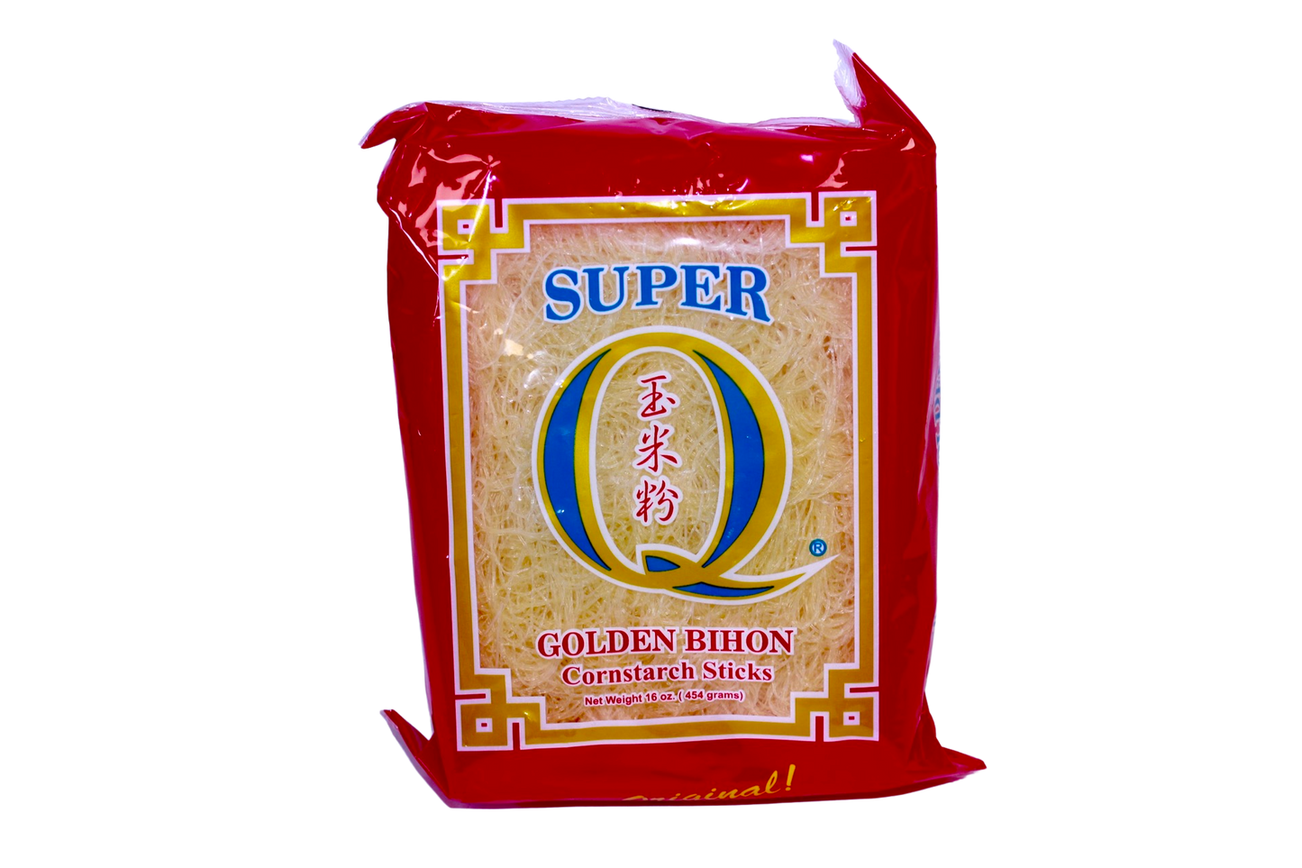 Super Q Golden Bihon Cornstarch Sticks 454g