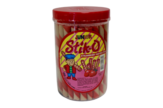 Junior Stik-O Strawberry Wafer Stick 380g