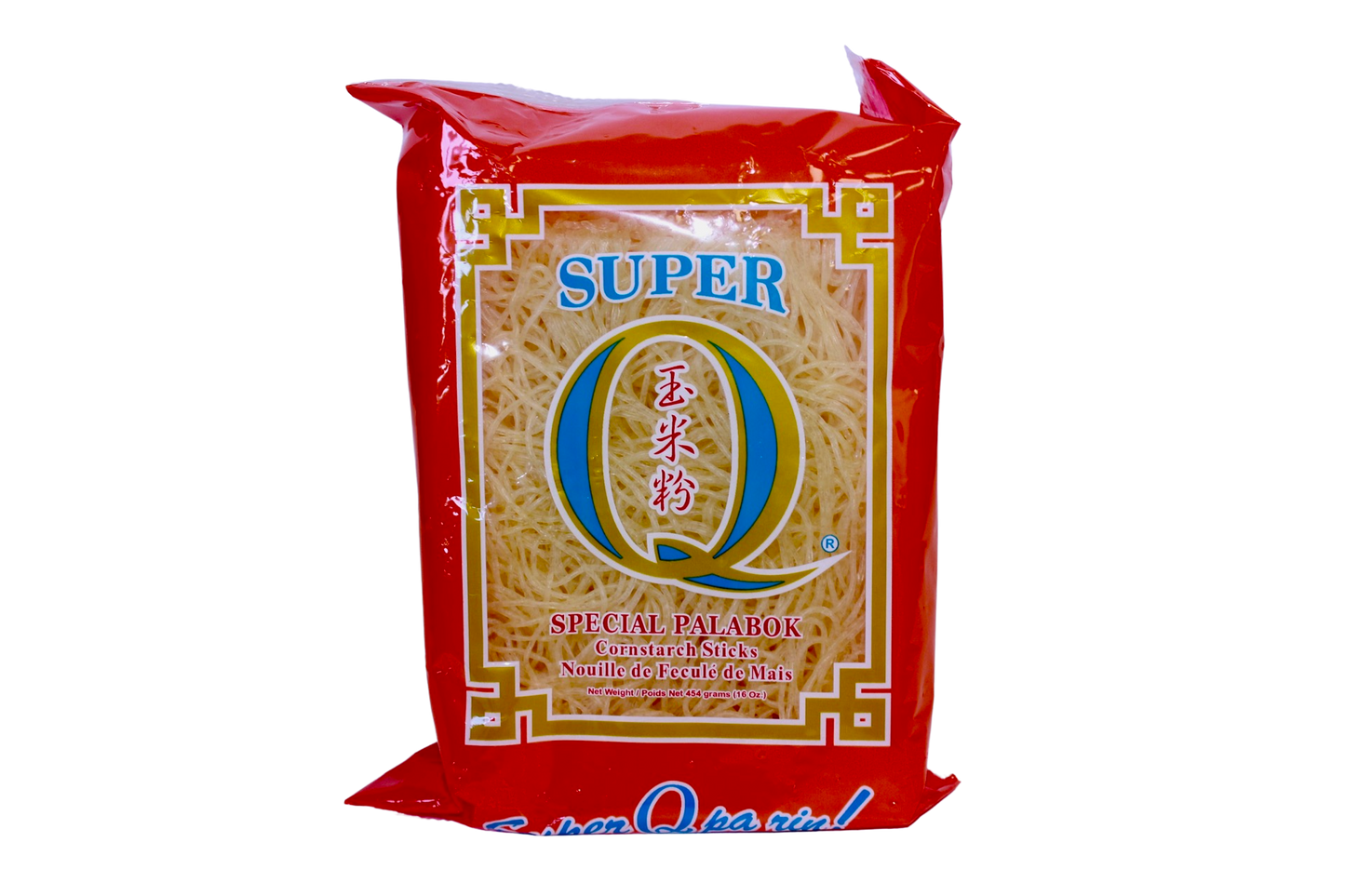 Super Q Special Palabok Cornstarch Sticks 454g