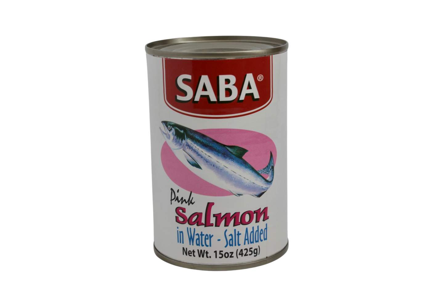 Saba Pink Salmon In Water (Salt Added) 425g