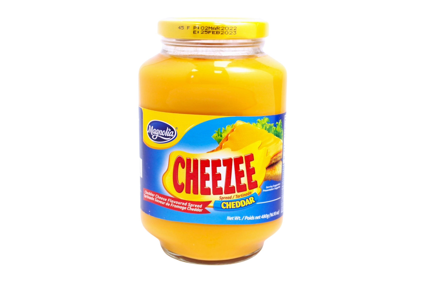 Magnolia Cheezee Flavoured Spread Cheddar 480g