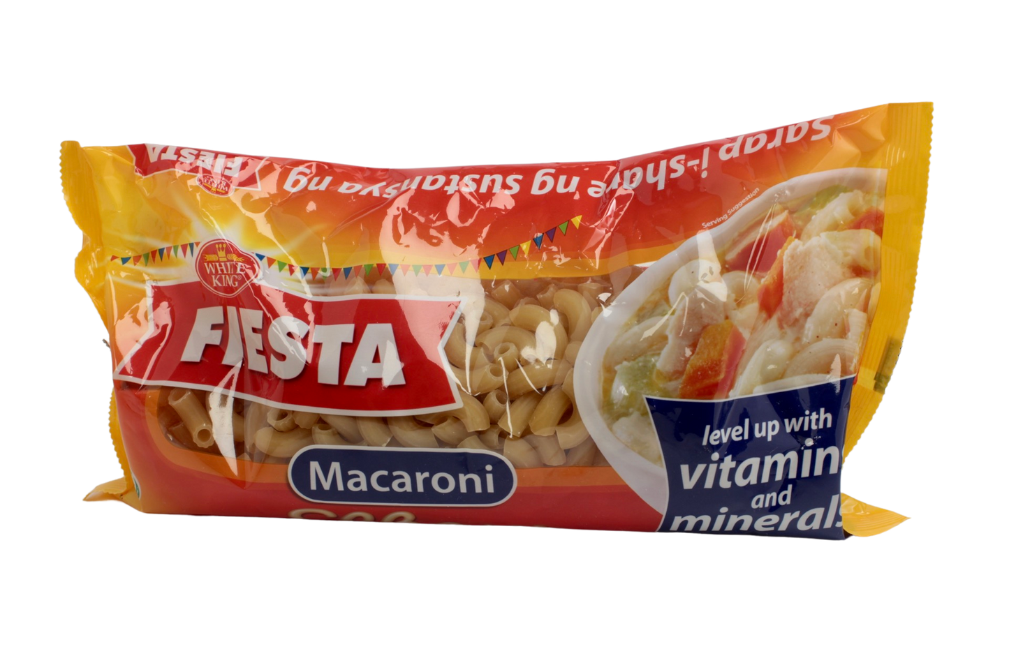 White King Fiesta Macaroni Elbow 400g