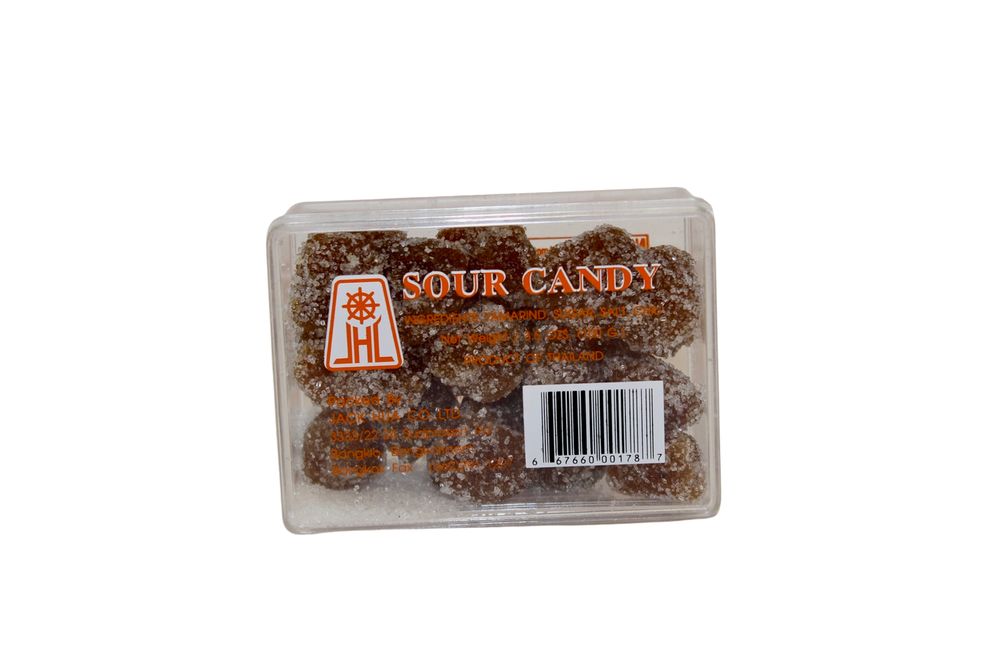 JHC Sour Tamarind Candy (Product Of Thailand) 100g