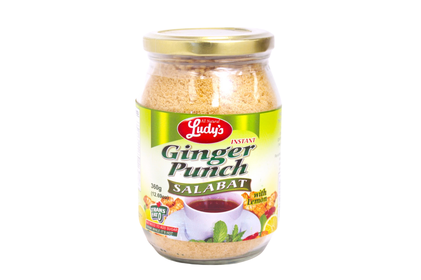 Ludy's Instant Ginger Punch Salabat with Lemon 160g