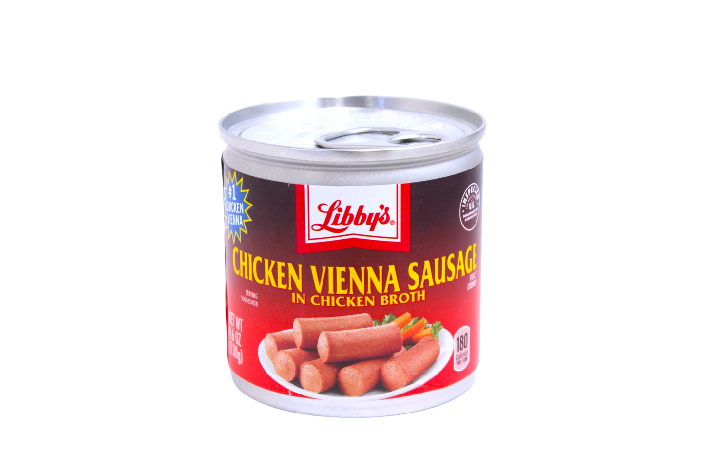 Libbys Vienna Sausage Chicken Red Can 130g Cvj Asian Market