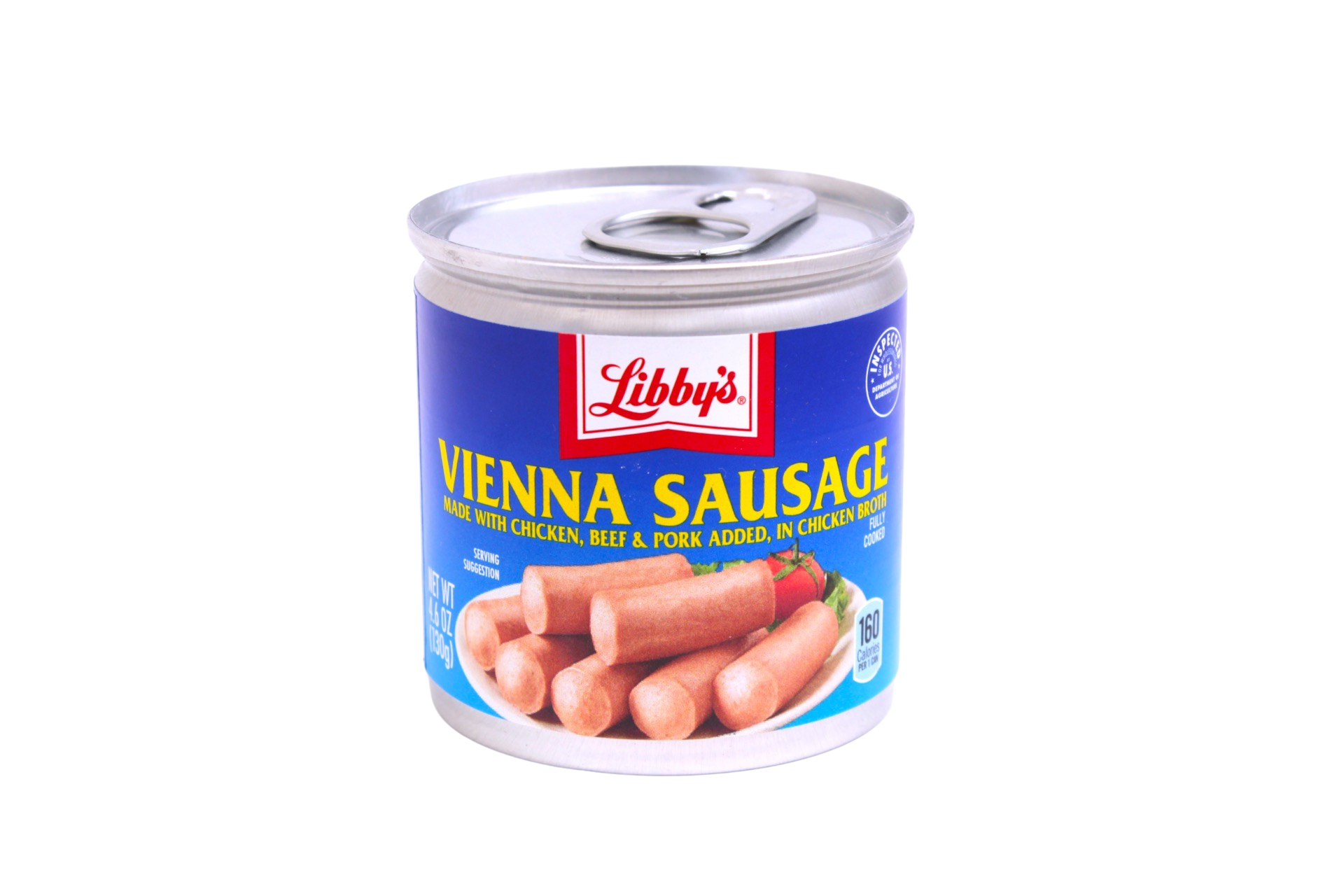 Libbys Vienna Sausage Chicken Beef Pork Blue Can 130g Cvj Asian