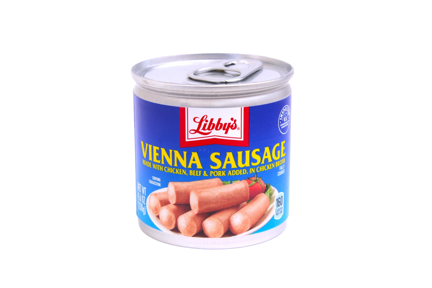 Libby's Vienna Sausage Chicken, Beef, Pork (Blue Can) 130g