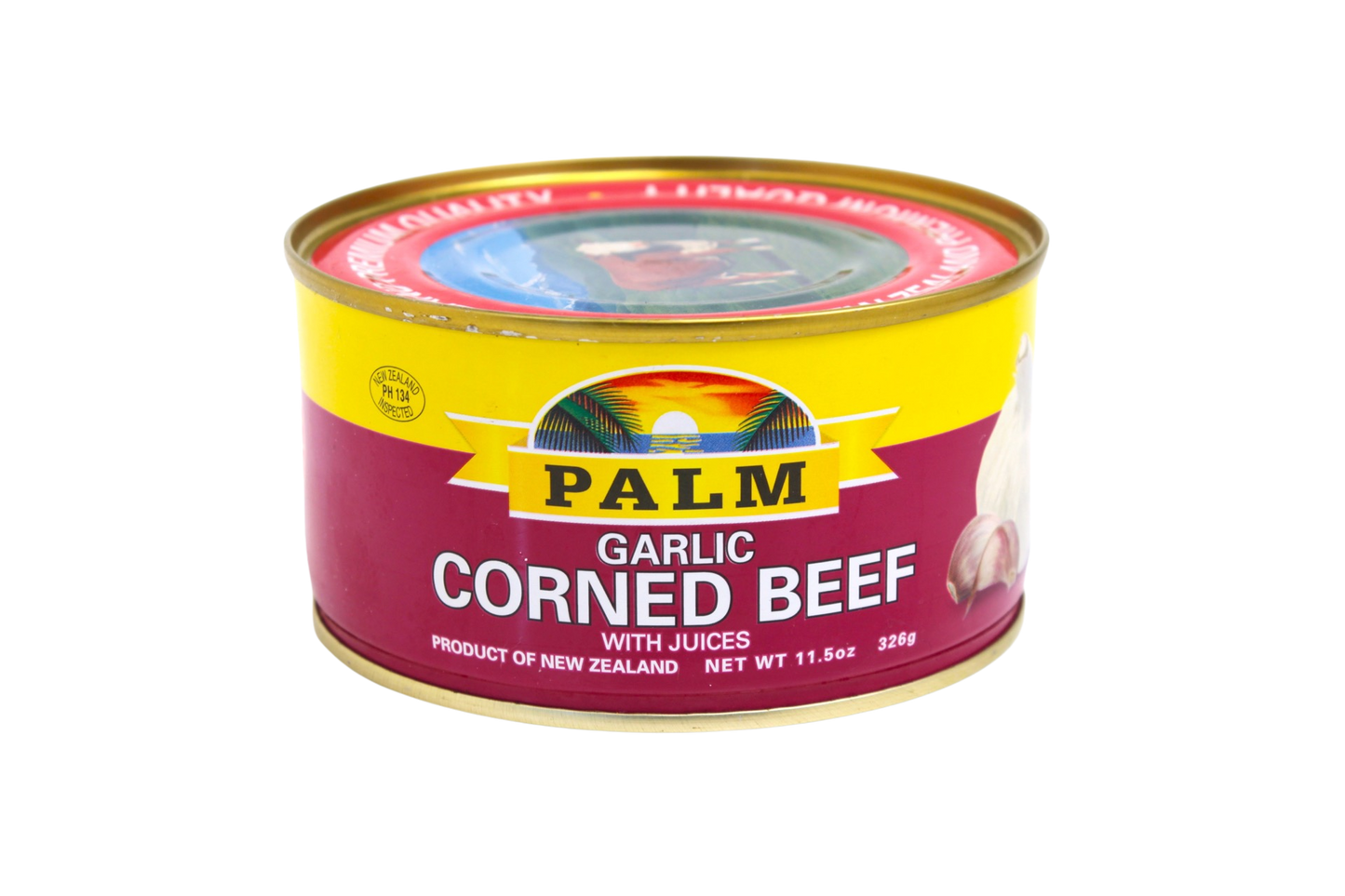 Palm Garlic Corned Beef 326g