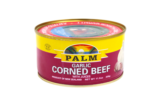 Palm Garlic Corned Beef 326g