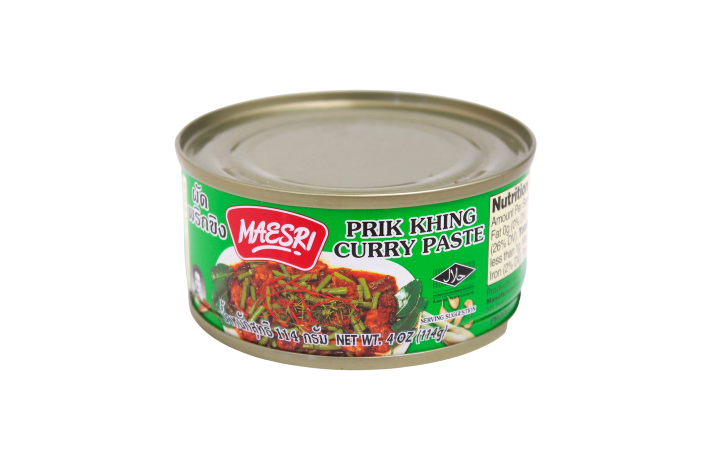 Maesri Prik Khing Curry Paste 114g