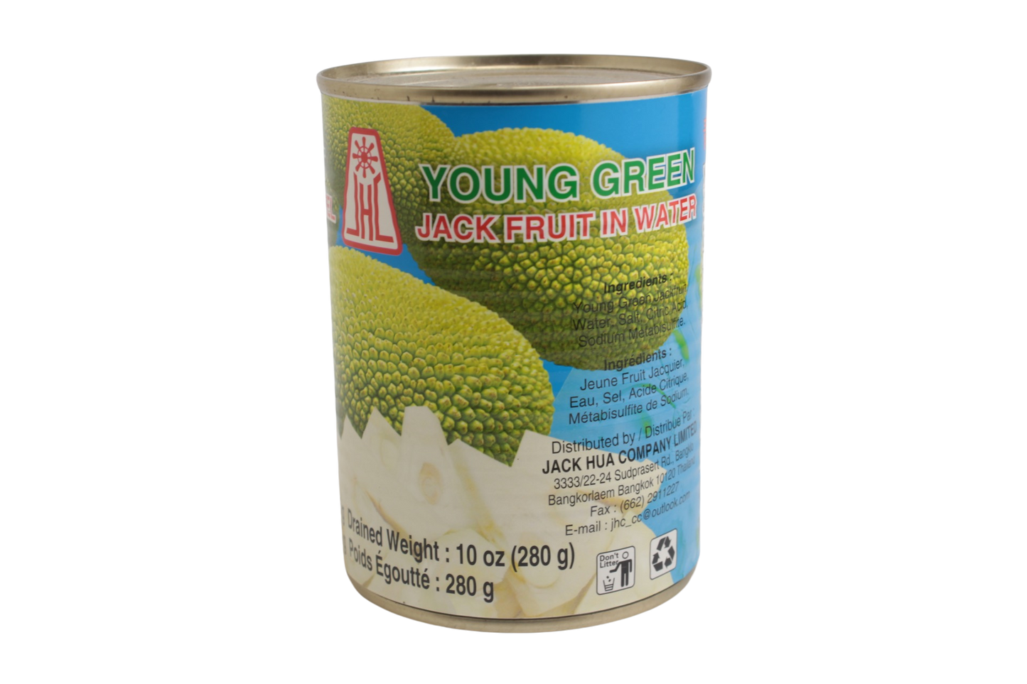 JHC Young Green Jackfruit in Water 565g