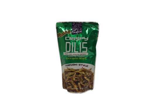 Sea Kid Crispy Dilis (Crispy Fried Headless Anchovy) 40g